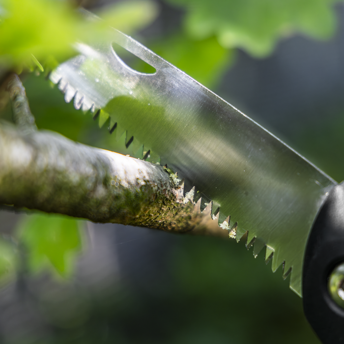 Folding Pruning Saw with Soft Grip Handle, 2 Cutting Positions & Carbon Steel Blade, 233mm | GTSG006