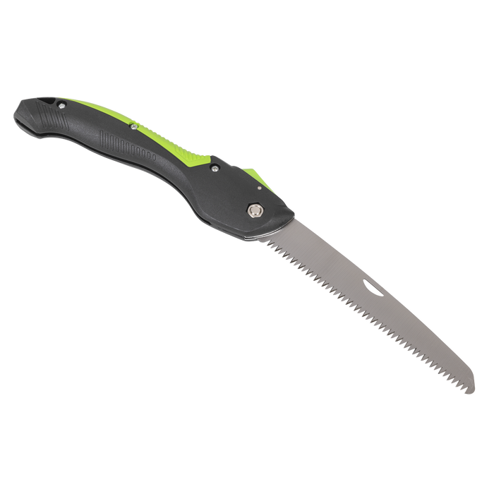 Folding Pruning Saw with Soft Grip Handle, 2 Cutting Positions & Carbon Steel Blade, 233mm | GTSG006