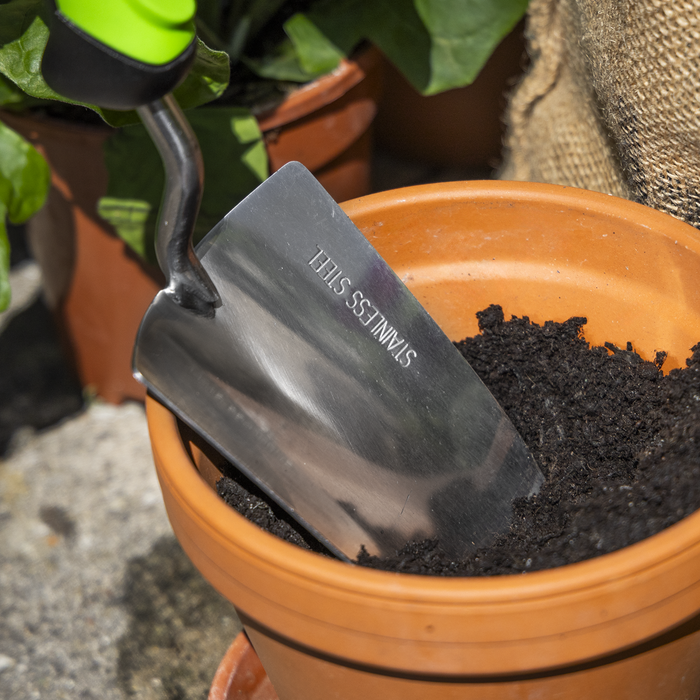 Hand Trowel with Soft Grip Handle & Stainless Steel Blade, 345mm | GTSG008