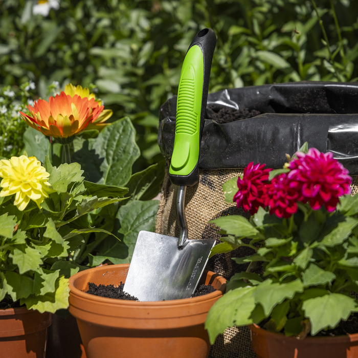 Hand Trowel with Soft Grip Handle & Stainless Steel Blade, 345mm | GTSG008