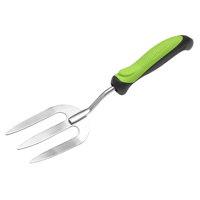 Hand Fork with Soft Grip Handle & Stainless Steel Tines | GTSG021