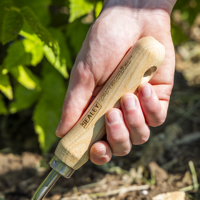 Premier Hand Trowel Hand Trowel with Ash Handle & Stainless Steel Blade | GTWH003