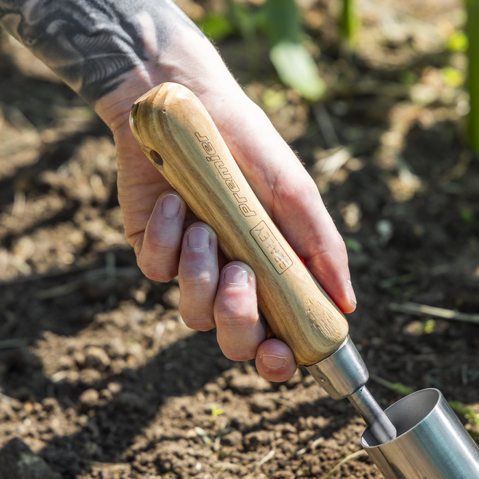 Premier Planter with Ash Handle & Stainless Steel Head | GTWH008