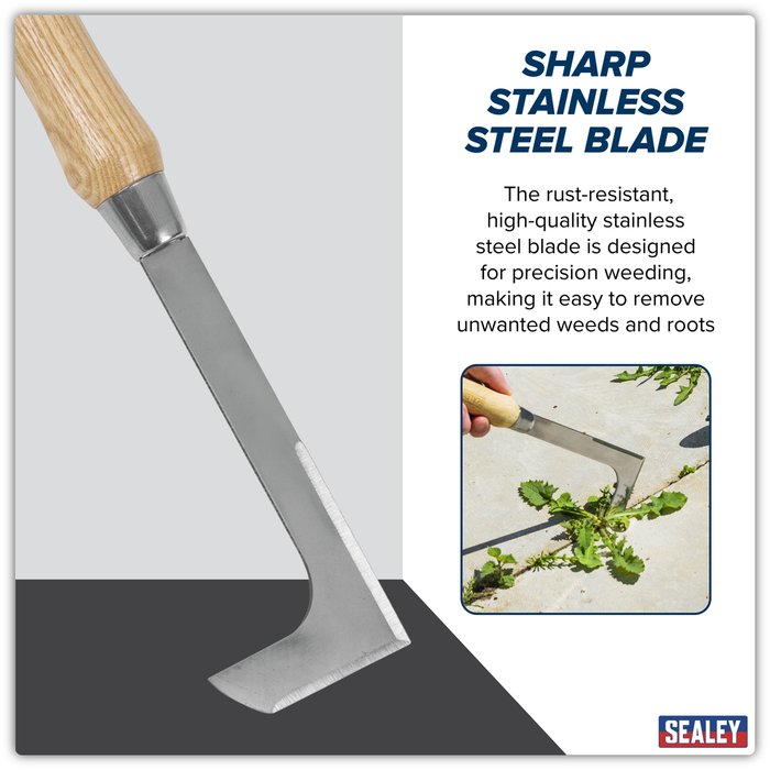 Premier Weeding Knife with Ash Handle & Stainless Steel Blade | GTWH009