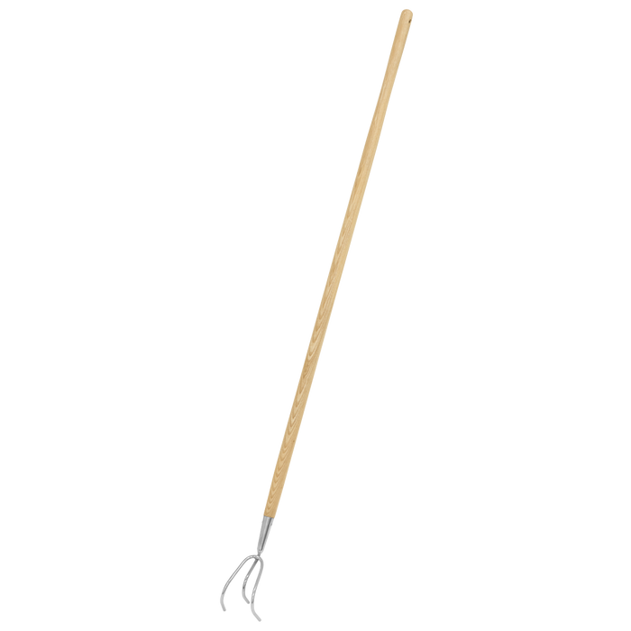 Premier Garden Cultivator with Ash Handle & Stainless Steel Tines | GTWH012