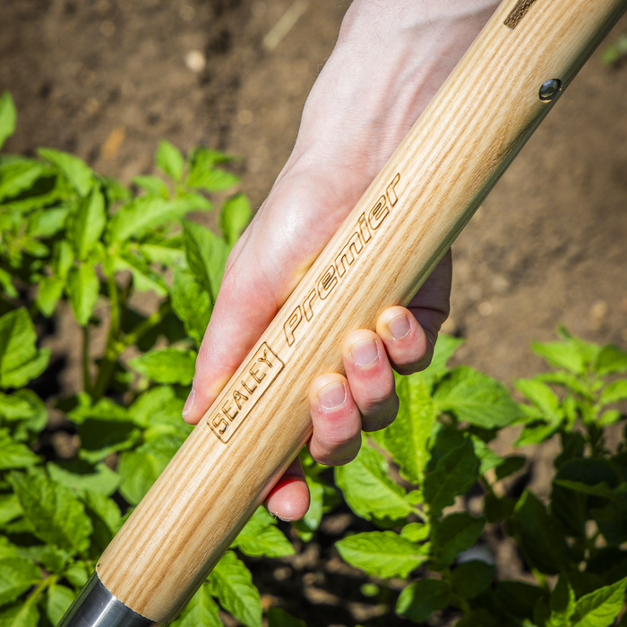 Premier Digging Fork with Ash Handle & Stainless Steel Tines | GTWH016