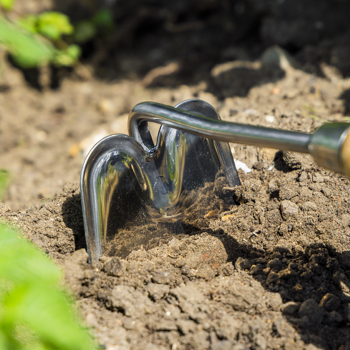 Premier Mini Hoe with Ash Handle & Stainless Steel Blade | GTWH019