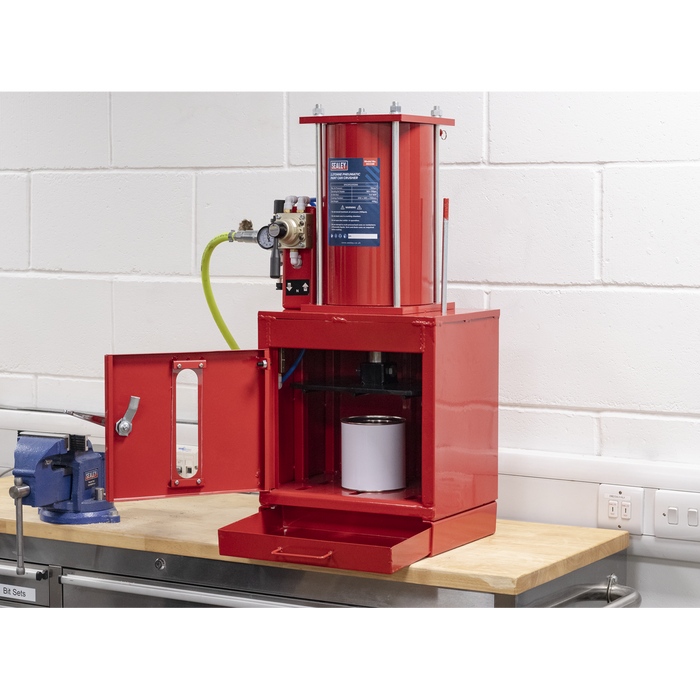 Pneumatic Paint Can Crusher 2.2 Tonne | HCC08