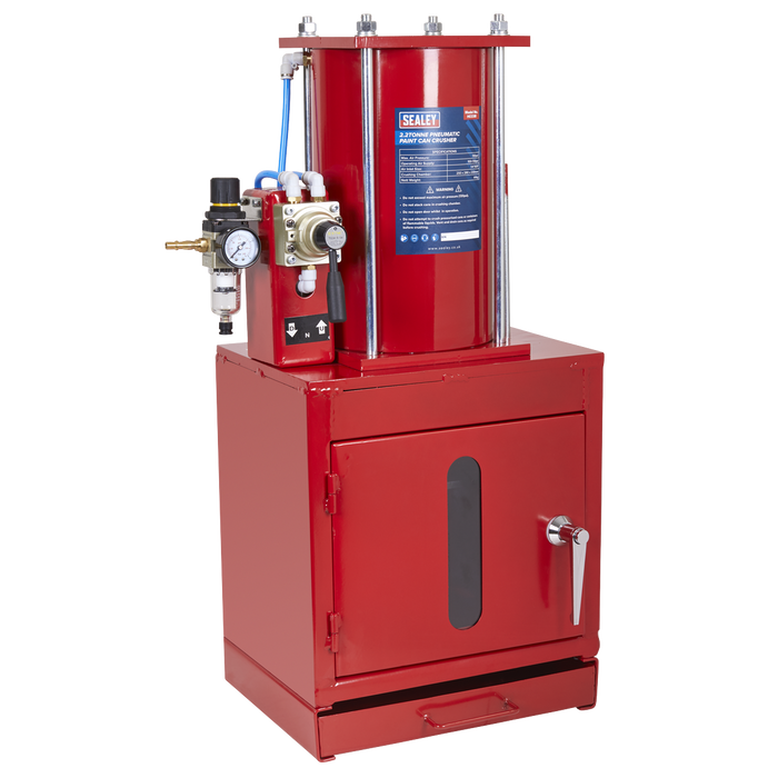 Pneumatic Paint Can Crusher 2.2 Tonne | HCC08