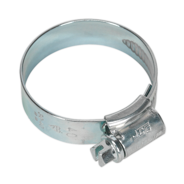 HI-GRIP® Zinc Plated Hose Clip 30-40mm - Pack of 20 | HCJ1X
