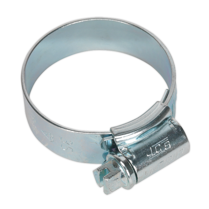 HI-GRIP® Zinc Plated Hose Clip 25-35mm - Pack of 20 | HCJ1