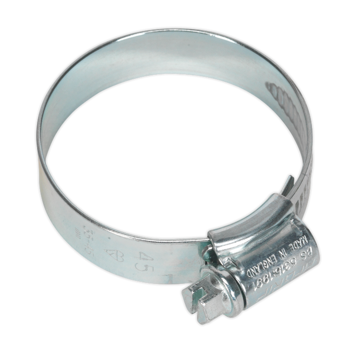 HI-GRIP® Zinc Plated Hose Clip 35-45mm - Pack of 20 | HCJ245