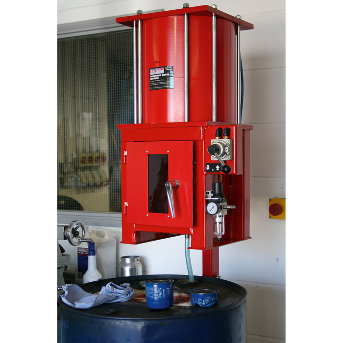 Pneumatic Oil Filter Crusher | HFC08