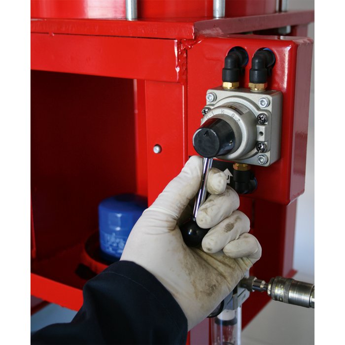 Pneumatic Oil Filter Crusher | HFC08