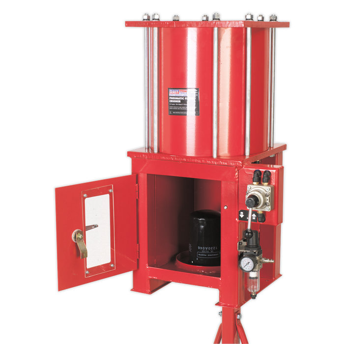 Pneumatic Oil Filter Crusher | HFC08