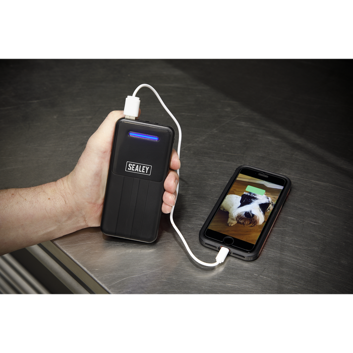 5V Heated Rain Jacket with Power Bank 20Ah - Medium | HJ06KIT