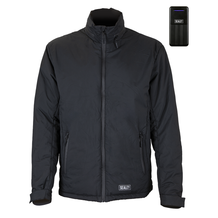 5V Heated Rain Jacket with Power Bank 20Ah - Large | HJ07KIT