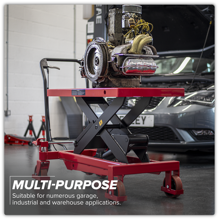 Hydraulic Scissor Lift Platform Table 1000kg Capacity | HPT1000