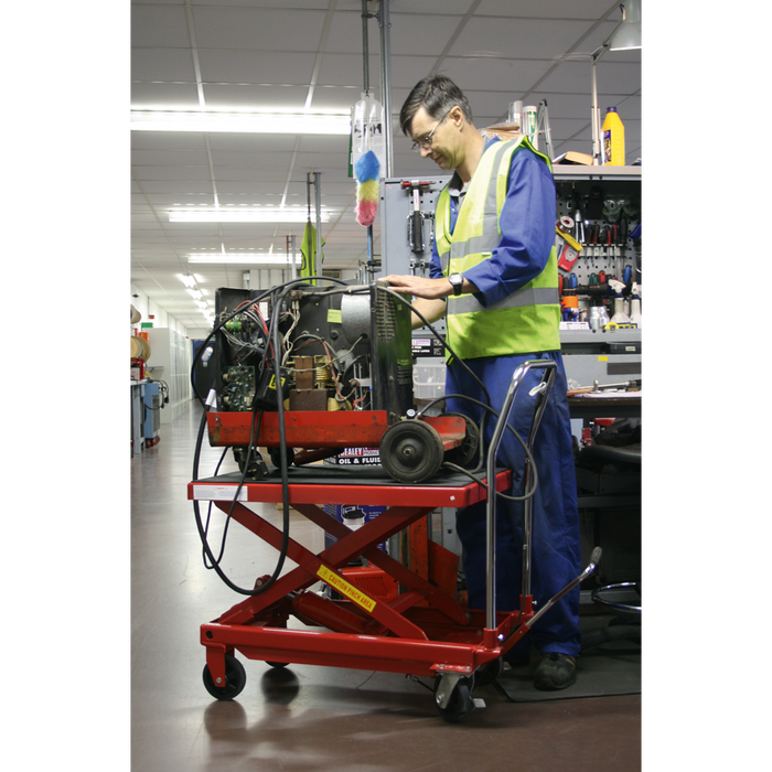 Hydraulic Scissor Lift Platform Table 500kg Capacity | HPT500