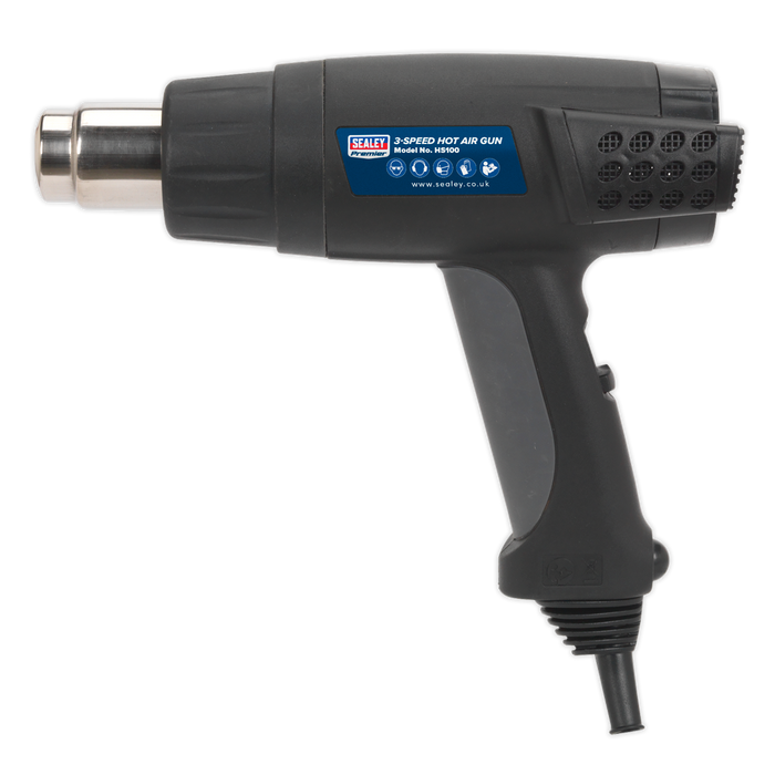 Premier 1800W 3-Speed Heat Gun 50/420/650ºC | HS100
