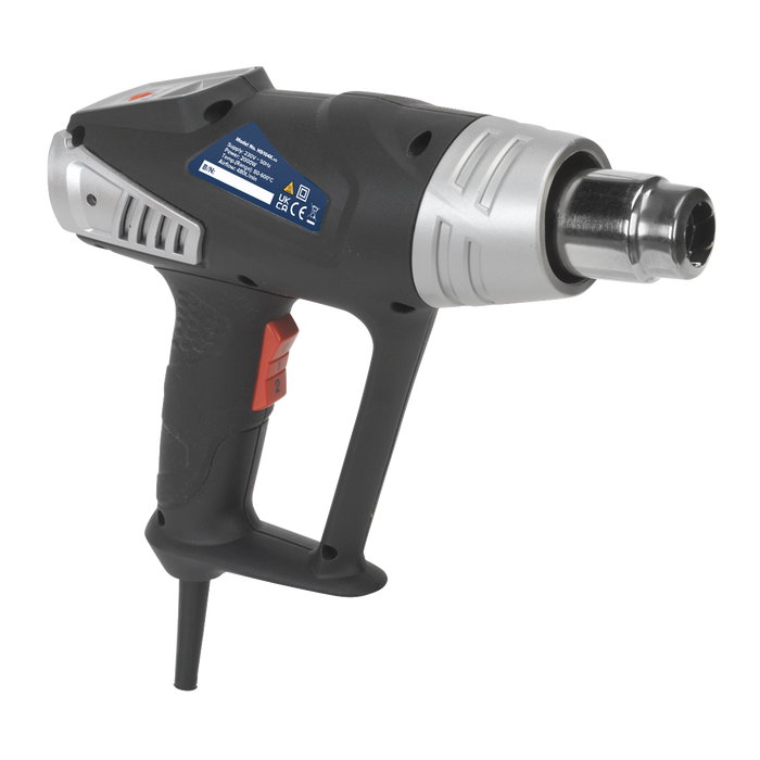 2000W Deluxe Heat Gun Kit with LCD Display 80-600°C | HS104K