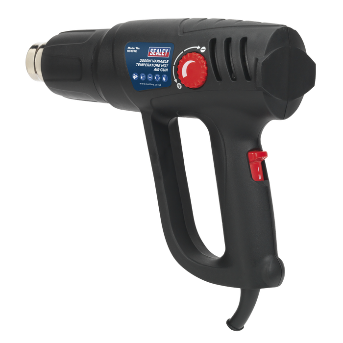 2000W Variable Temperature Heat Gun Kit 50-450°C/90-600°C | HS107K