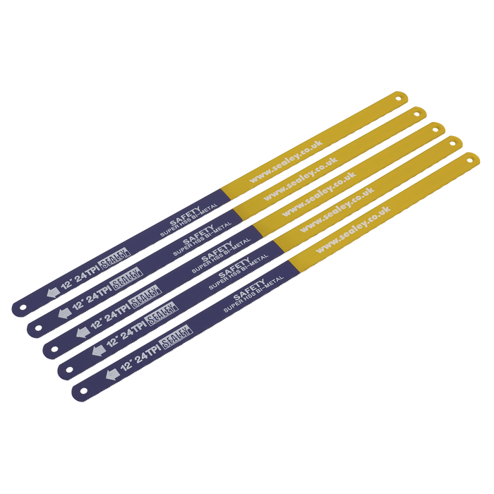 HSS Bi-Metal Hacksaw Blade 24tpi 300mm - Pack of 5 | HSB0524