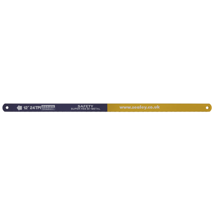 HSS Bi-Metal Hacksaw Blade 24tpi 300mm - Pack of 5 | HSB0524