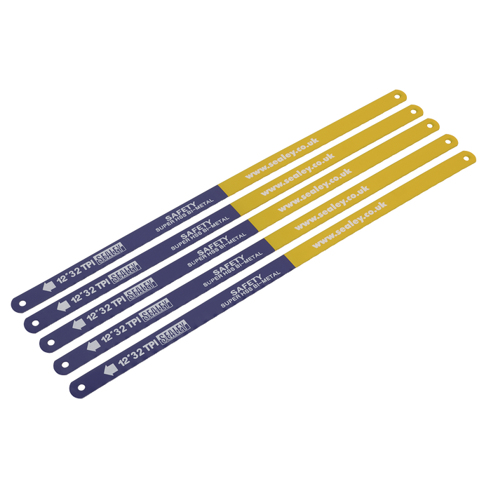 HSS Bi-Metal Hacksaw Blade 32tpi 300mm - Pack of 5 | HSB0532
