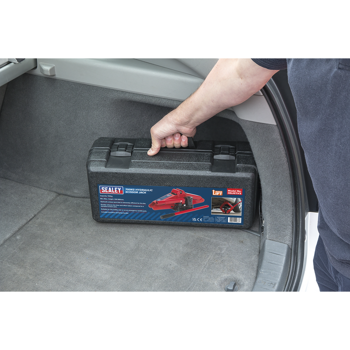 Hydraulic Scissor Jack 700kg Capacity | HSJ07