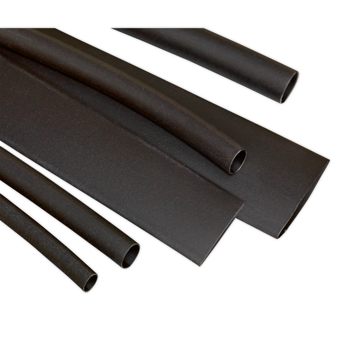Heat Shrink Tubing Assortment 100mm 95pc - Black | HST100B
