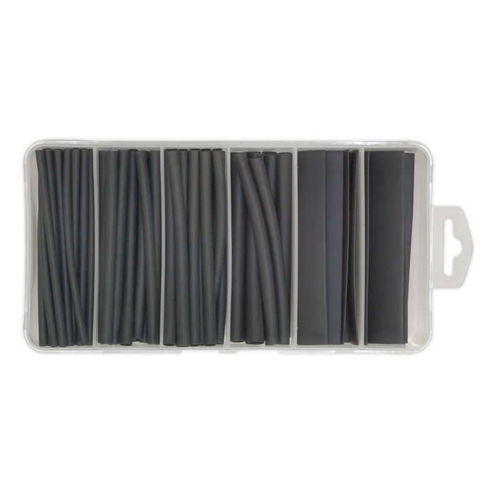 Heat Shrink Tubing Assortment 100mm 95pc - Black | HST100B
