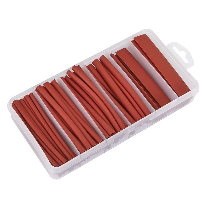 Heat Shrink Tubing Assortment 100mm 95pc - Red | HST100R