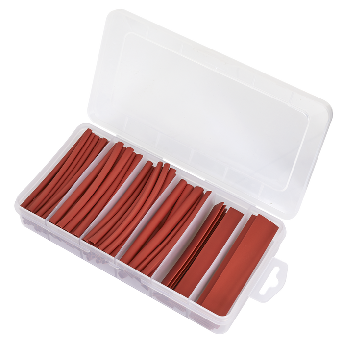 Heat Shrink Tubing Assortment 100mm 95pc - Red | HST100R