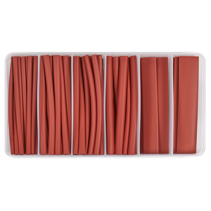 Heat Shrink Tubing Assortment 100mm 95pc - Red | HST100R