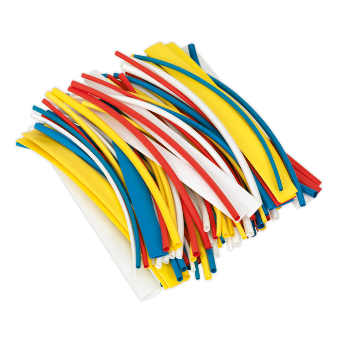 Heat Shrink Tubing 200mm 100pc - Mixed Colours | HST200MC