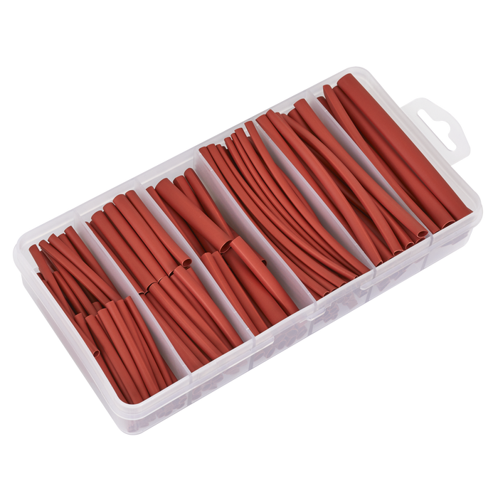 Heat Shrink Tubing Assortment 50 & 100mm 180pc - Red | HST501R