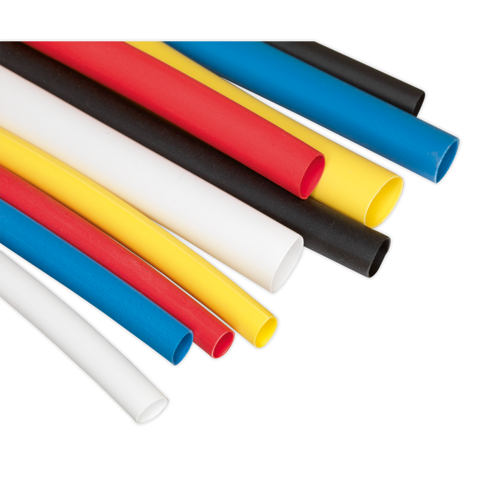 Heat Shrink Tubing Assortment 50mm 190pc - Mixed Colours | HST50MC