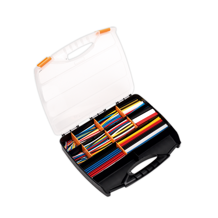 Heat Shrink Tubing Assortment 50, 100, 150 & 200mm 590pc - Mixed Colours | HST590MC
