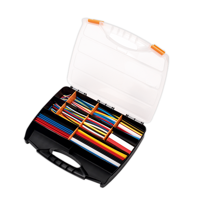 Heat Shrink Tubing Assortment 50, 100, 150 & 200mm 590pc - Mixed Colours | HST590MC