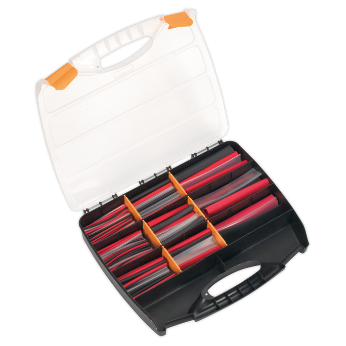 Adhesive Lined Heat Shrink Tubing Assortment 100 & 150mm 261pc - Mixed Colours | HSTAL261MC