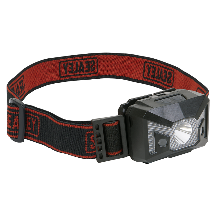 Head Torch with Auto-Sensor 3W SMD & 2 Red LED | HT03LED