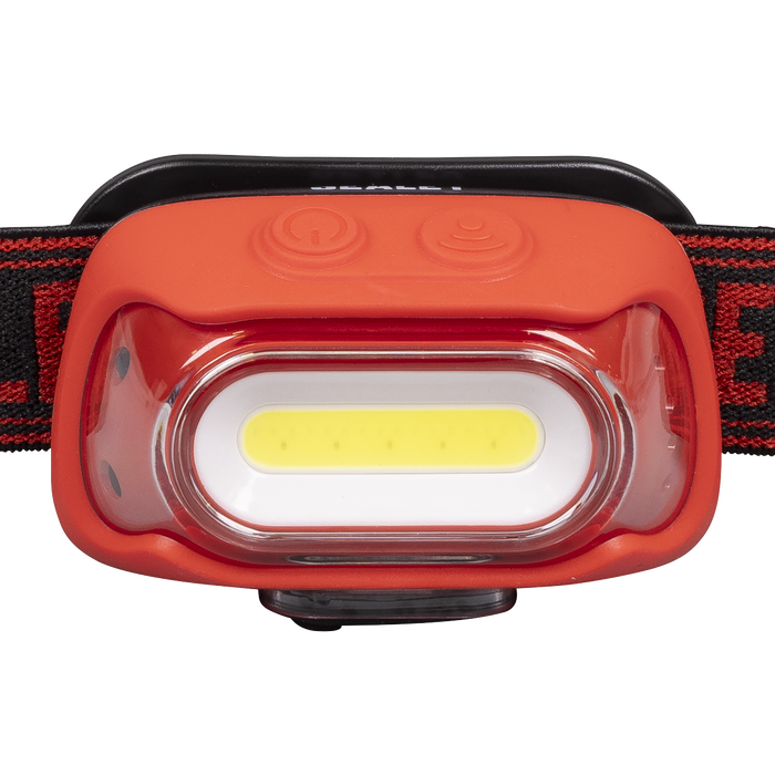 Rechargeable Head Torch with Auto-Sensor 8W COB LED - Red | HT08RR