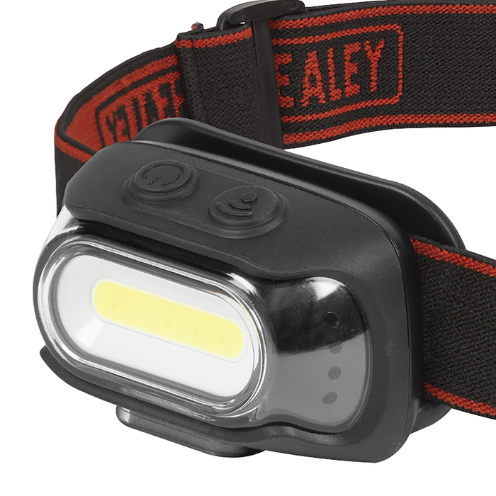 Rechargeable Head Torch with Auto-Sensor 8W COB LED | HT08R