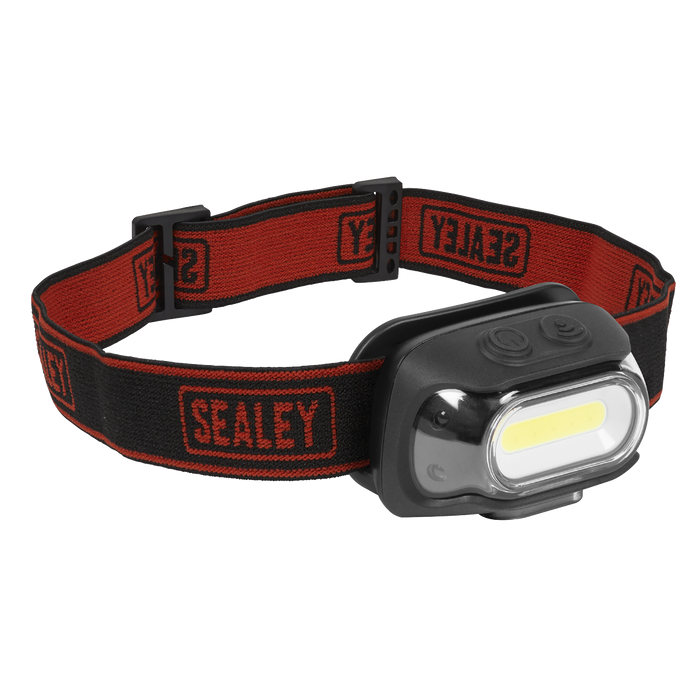 Rechargeable Head Torch with Auto-Sensor 8W COB LED | HT08R