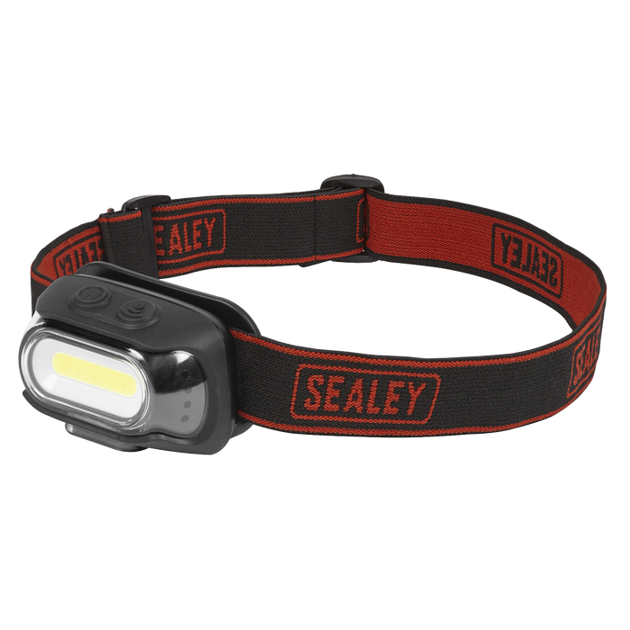 Rechargeable Head Torch with Auto-Sensor 8W COB LED | HT08R