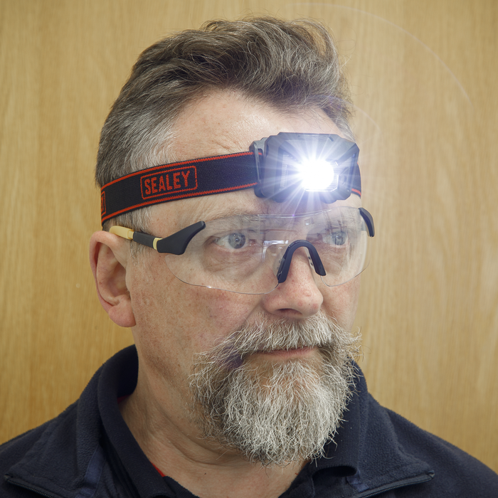 Rechargeable Head Torch with Auto-Sensor 3W SMD LED | HT102R