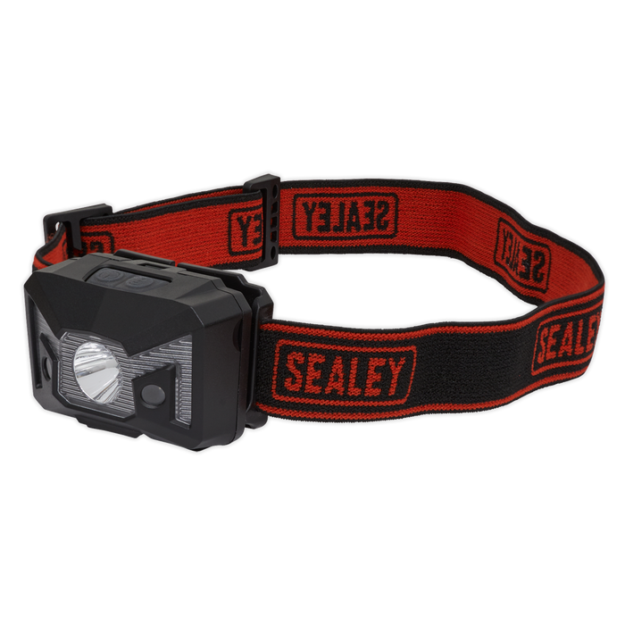 Rechargeable Head Torch with Auto-Sensor 3W SMD LED | HT102R