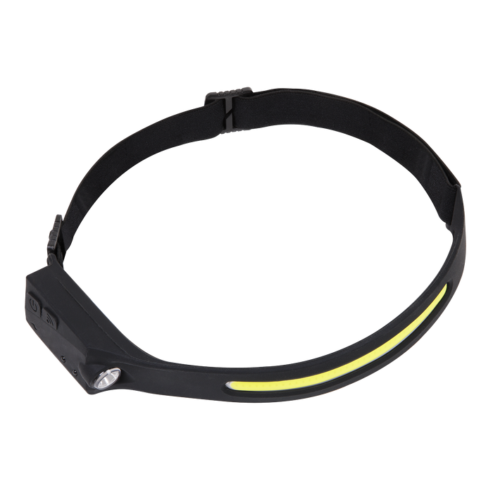 Rechargeable Head Torch with Auto-Sensor 5W COB & 3W LED | HT104R