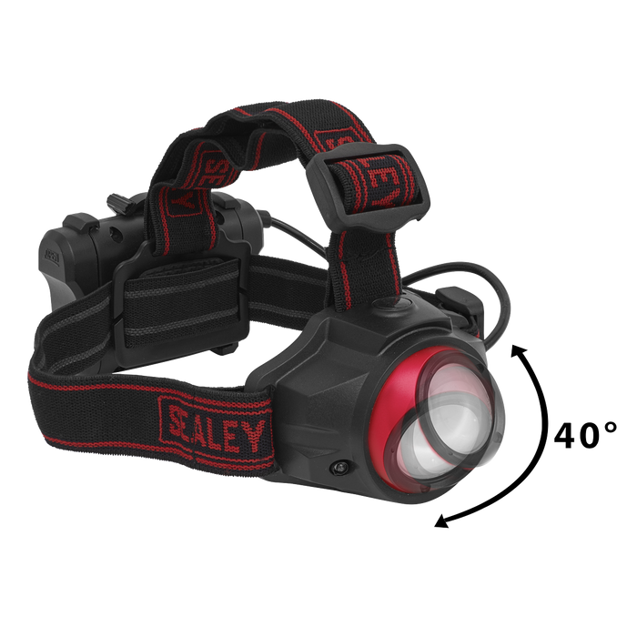 Rechargeable Head Torch with Auto-Sensor 5W COB LED | HT111R
